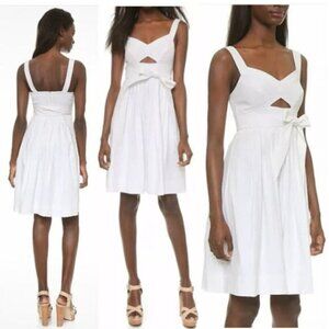 Club Monaco White Lindell Dress